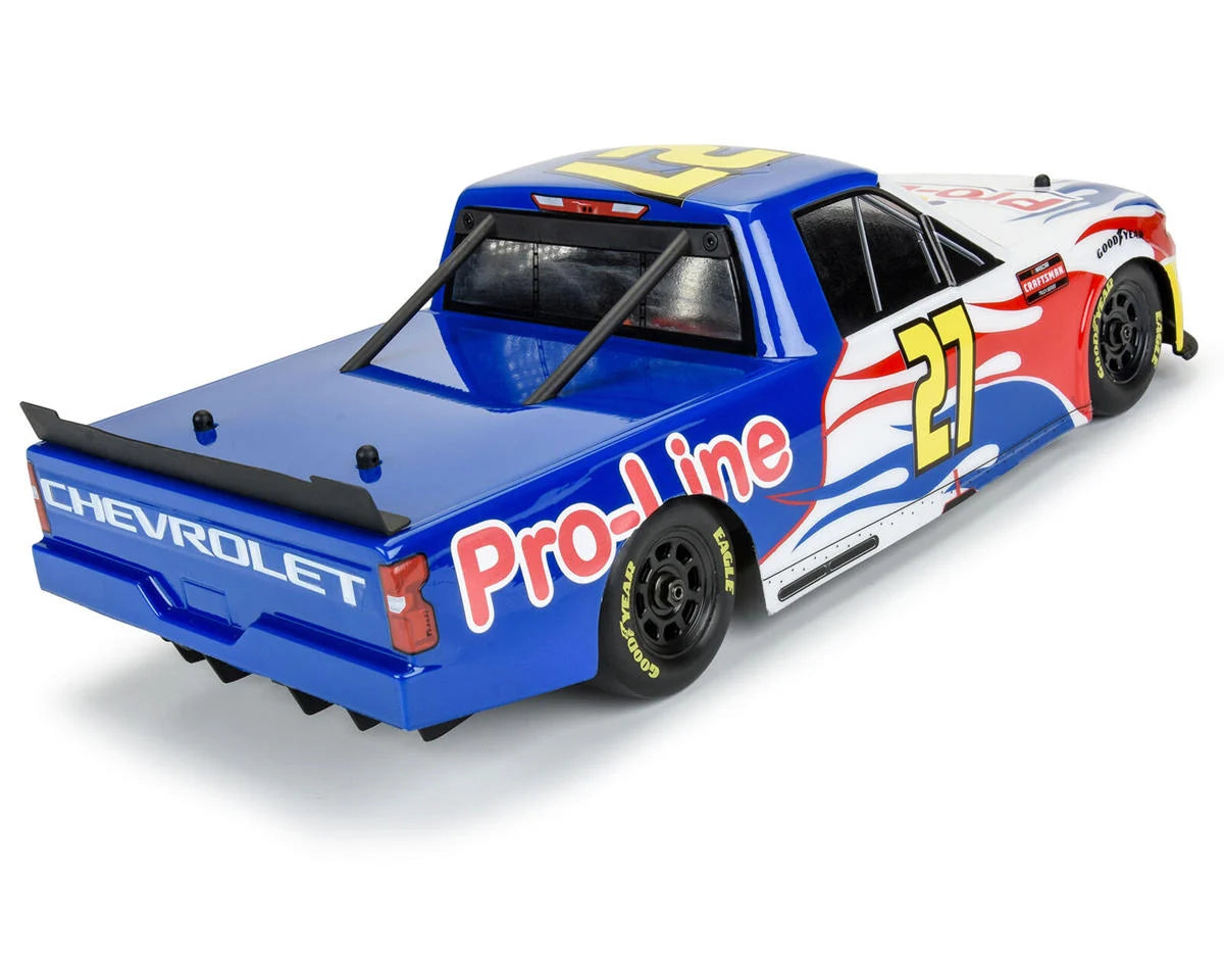 Pro-Line PRO3653-00 Losi® NASCAR® 1/12 2024 Chevy Silverado Truck Pre-Trimmed Body (Clear)