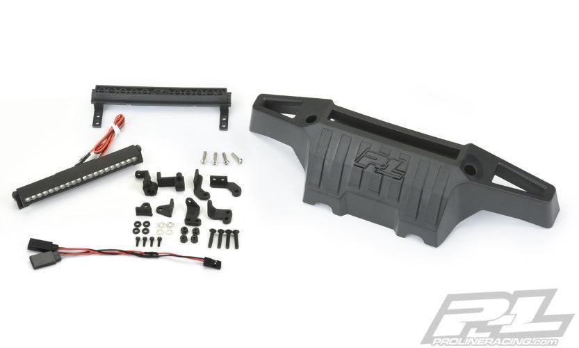 Pro-Line 6342-01 Pro-Armor Front Bumper w/4" Led Light Bar Traxxas X-Maxx