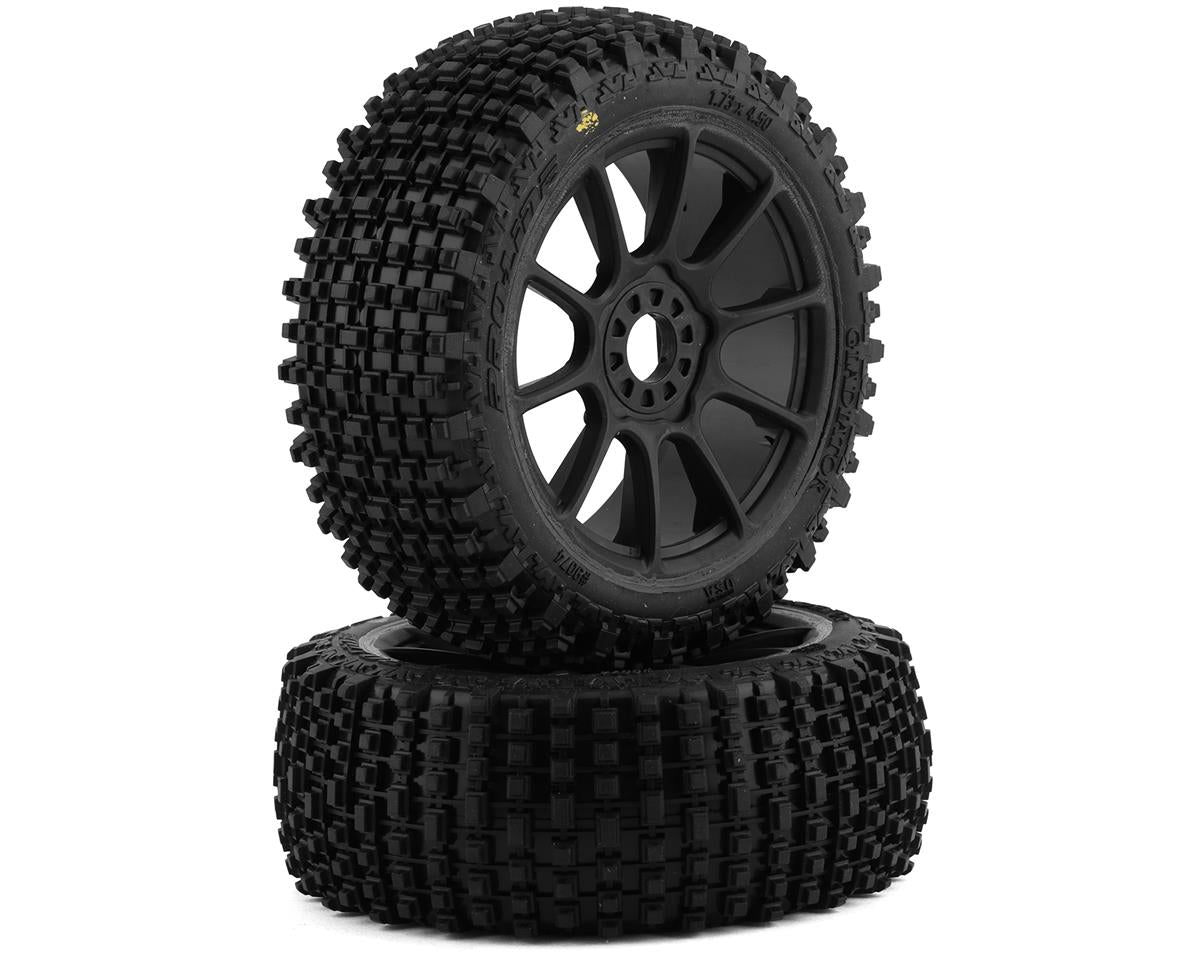 Pro-Line 9074-21 Gladiator Pre-Mounted 1/8 Buggy Tires (2) (Black)