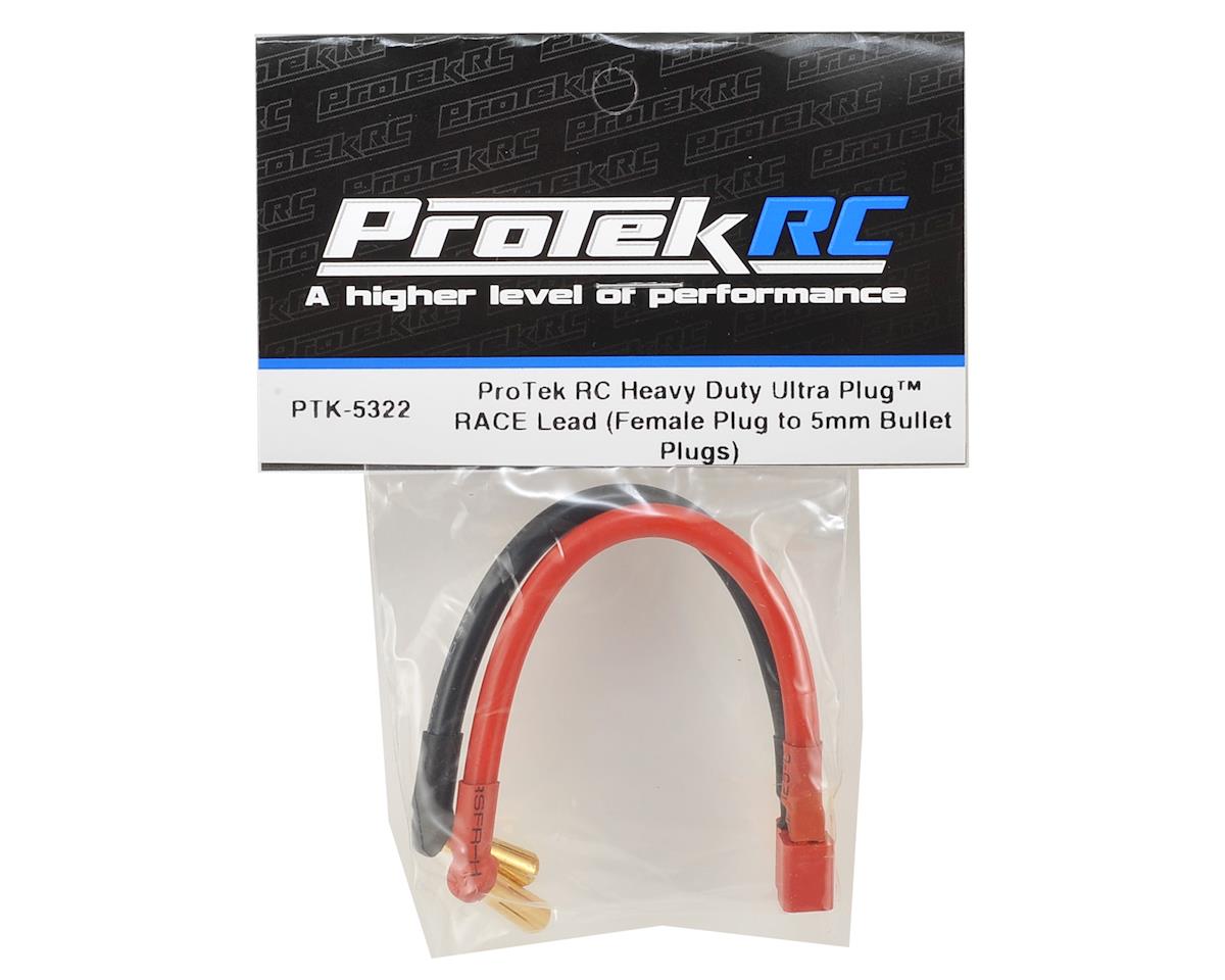 ProTek RC PTK-5322 Heavy Duty T-Style Ultra Plug RACE Lead (Female Plug to 5mm Bullet)