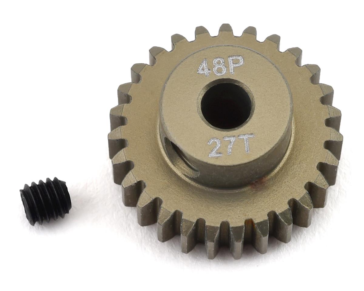 ProTek PTK-8614 RC 48P Lightweight Hard Anodized Aluminum Pinion Gear (3.17mm Bore) (27T)