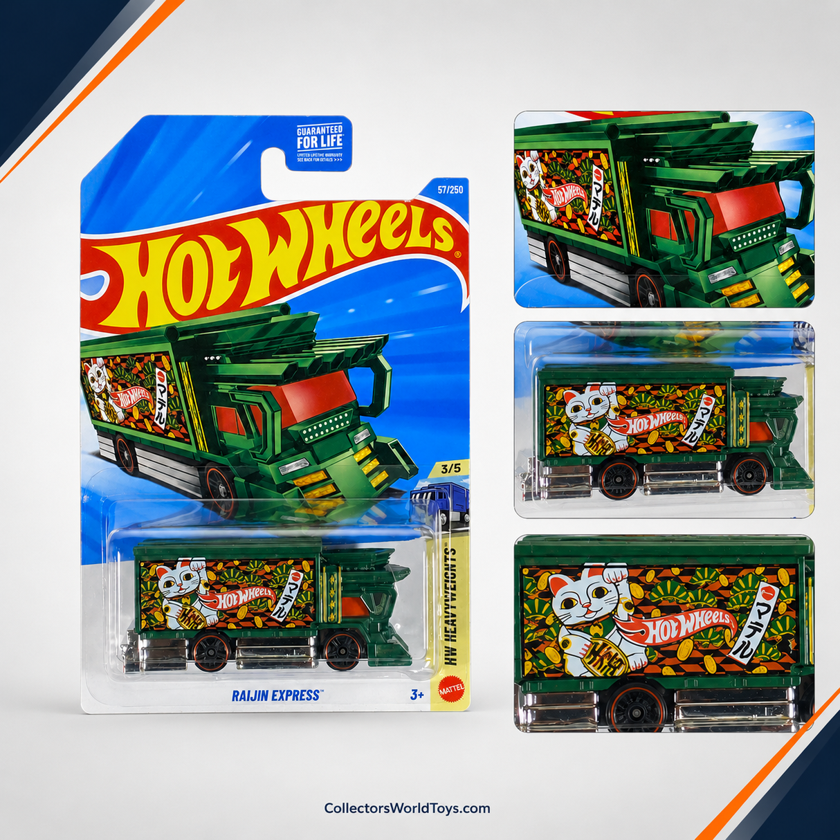 Hot Wheels Raijin Express | Heavy Weights Series 3/5 - 57/250