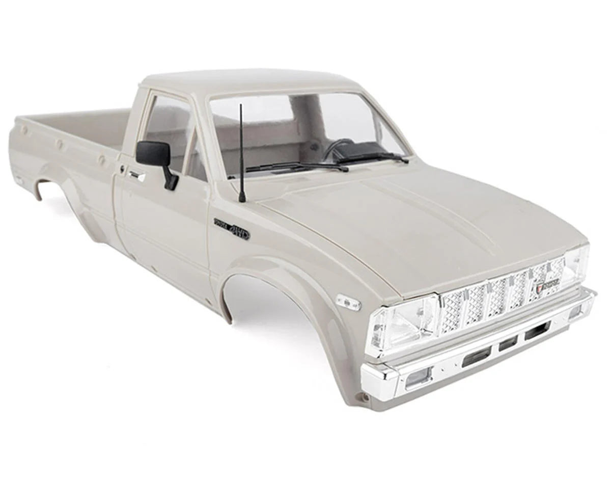 RC4WD RC4ZB0257 Trail Finder 2 1/10 1982 Toyota® Pickup Complete Hard Body Set (Primer Grey)