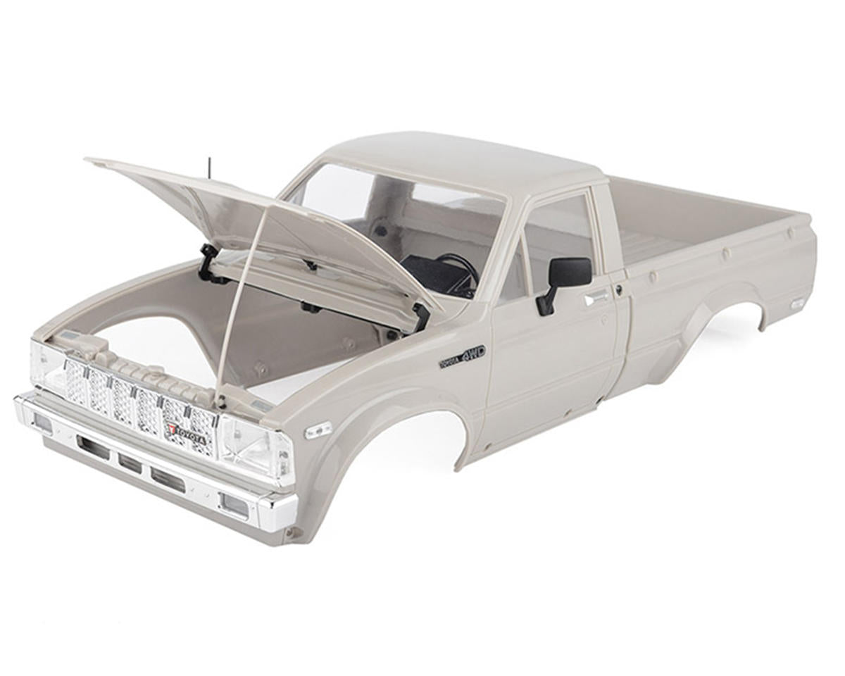 RC4WD RC4ZB0257 Trail Finder 2 1/10 1982 Toyota® Pickup Complete Hard Body Set (Primer Grey)