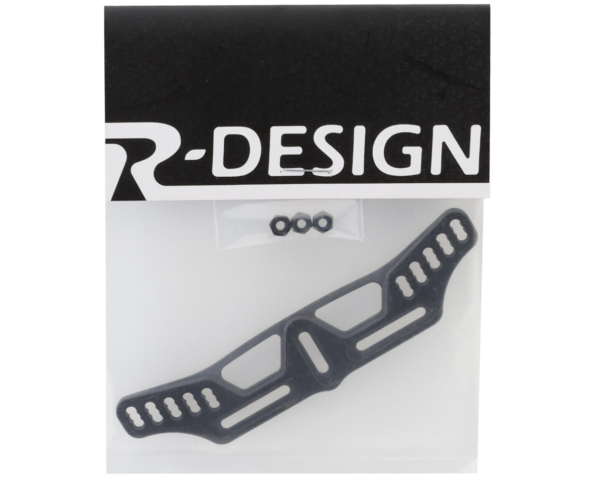 R-Design RDD5801A 1/10 Drift Carbon Fiber Universal Front Bumper (Twill Weave)