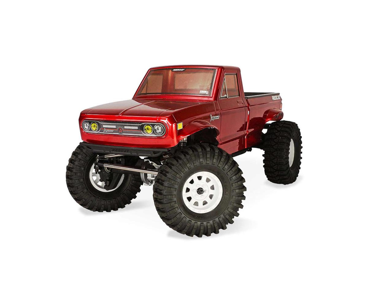 Redcat Ascent LCG RTR Escala 1/10 4x4 RTR Rock Crawler (rojo) con radio de 2,4 GHz RER22767