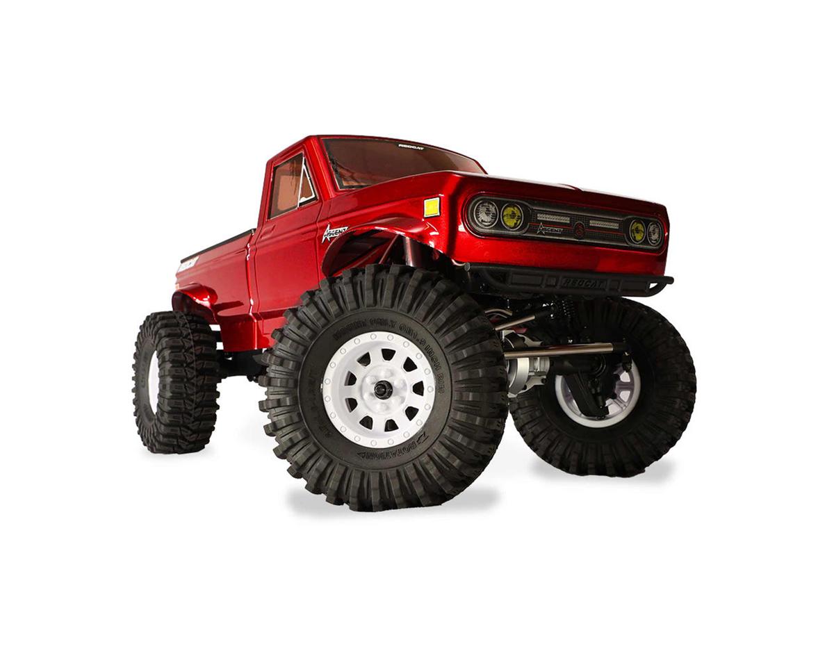 Redcat Ascent LCG RTR Escala 1/10 4x4 RTR Rock Crawler (rojo) con radio de 2,4 GHz RER22767