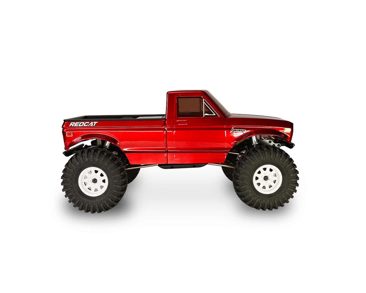 Redcat Ascent LCG RTR Escala 1/10 4x4 RTR Rock Crawler (rojo) con radio de 2,4 GHz RER22767