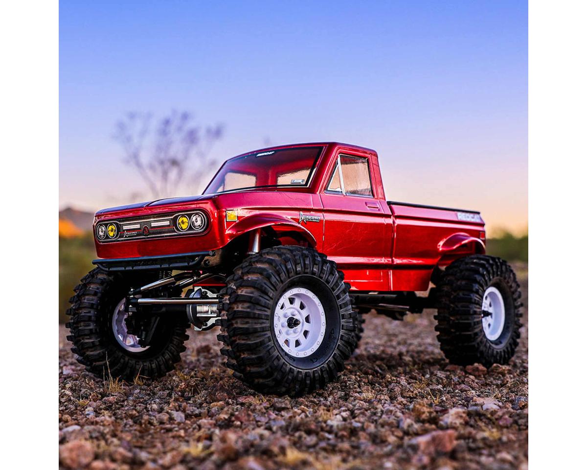 Redcat Ascent LCG RTR Escala 1/10 4x4 RTR Rock Crawler (rojo) con radio de 2,4 GHz RER22767