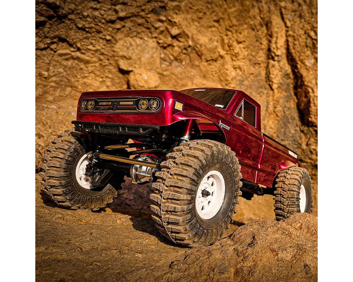 Redcat Ascent LCG RTR Escala 1/10 4x4 RTR Rock Crawler (rojo) con radio de 2,4 GHz RER22767