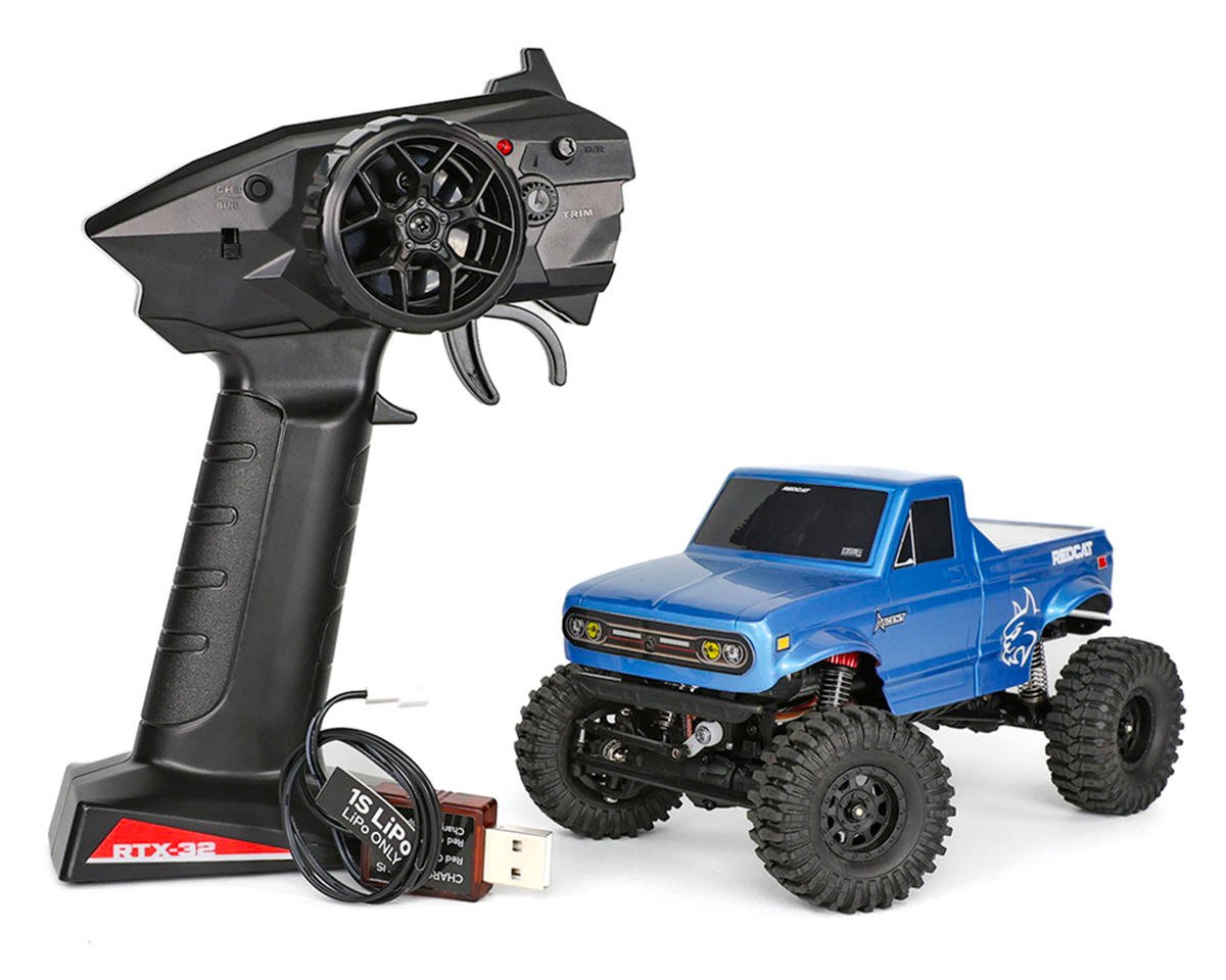Redcat RER40392 Ascent-32 1/32 4WD RTR Rock Crawler (Blue) w/2.4GHz Radio, Battery & Charger