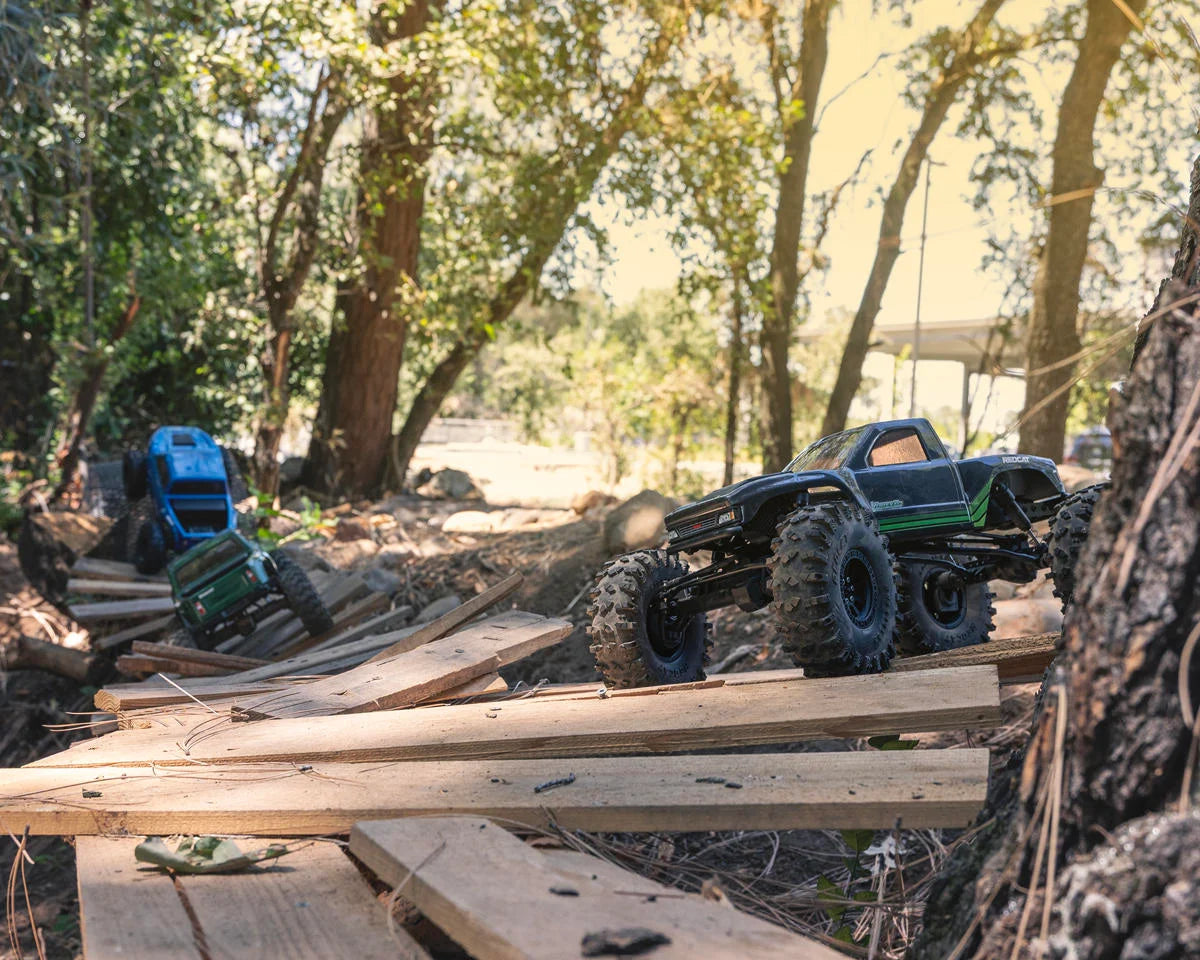 Redcat RER43503 Vertex-10W 1/10 RTR 4WD Electric Brushless Rock Crawler (Dark Grey) (+24mm Wide Axles)