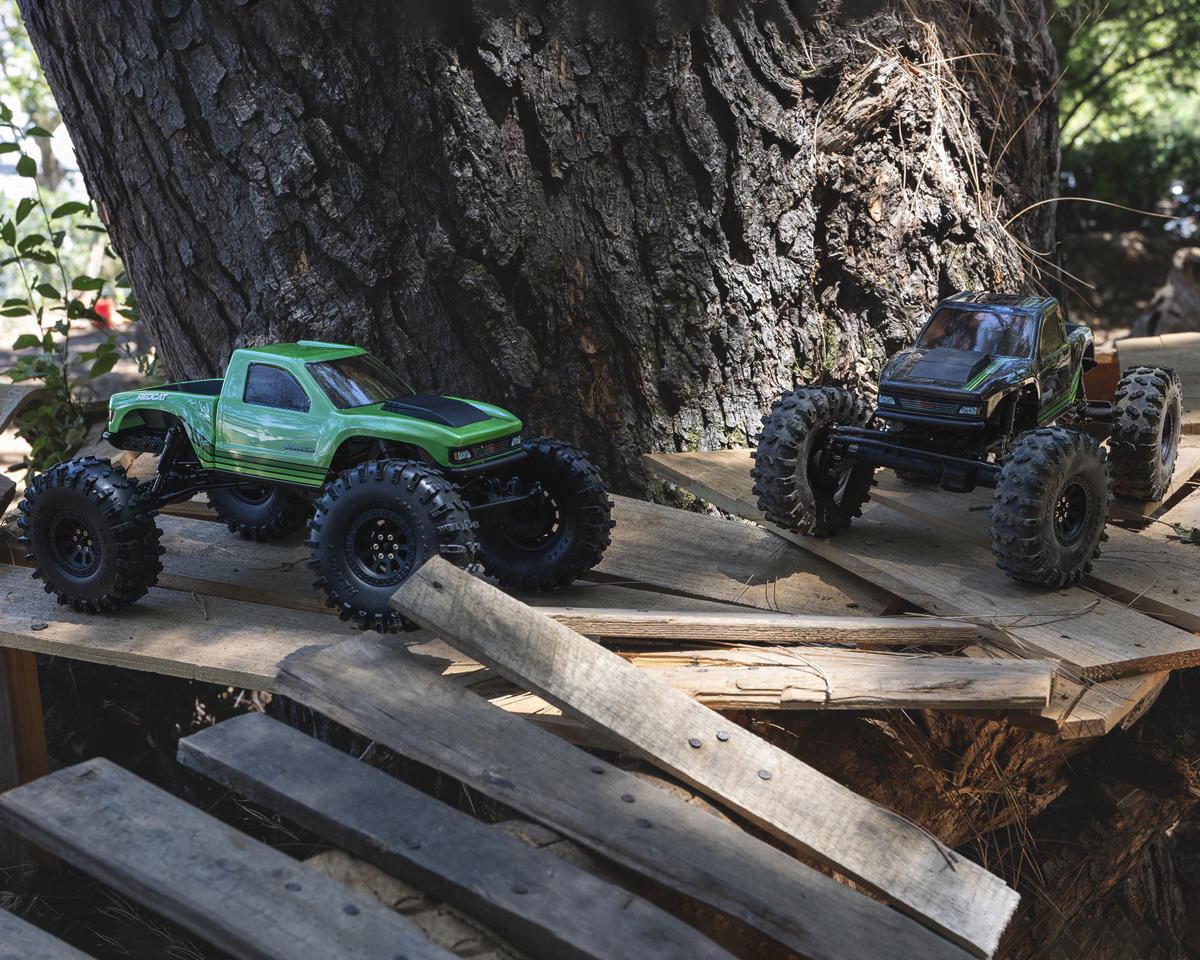 Redcat RER43504 Vertex-10W 1/10 RTR 4WD Electric Brushless Rock Crawler (Electric Green) (+24mm Wide Axles)