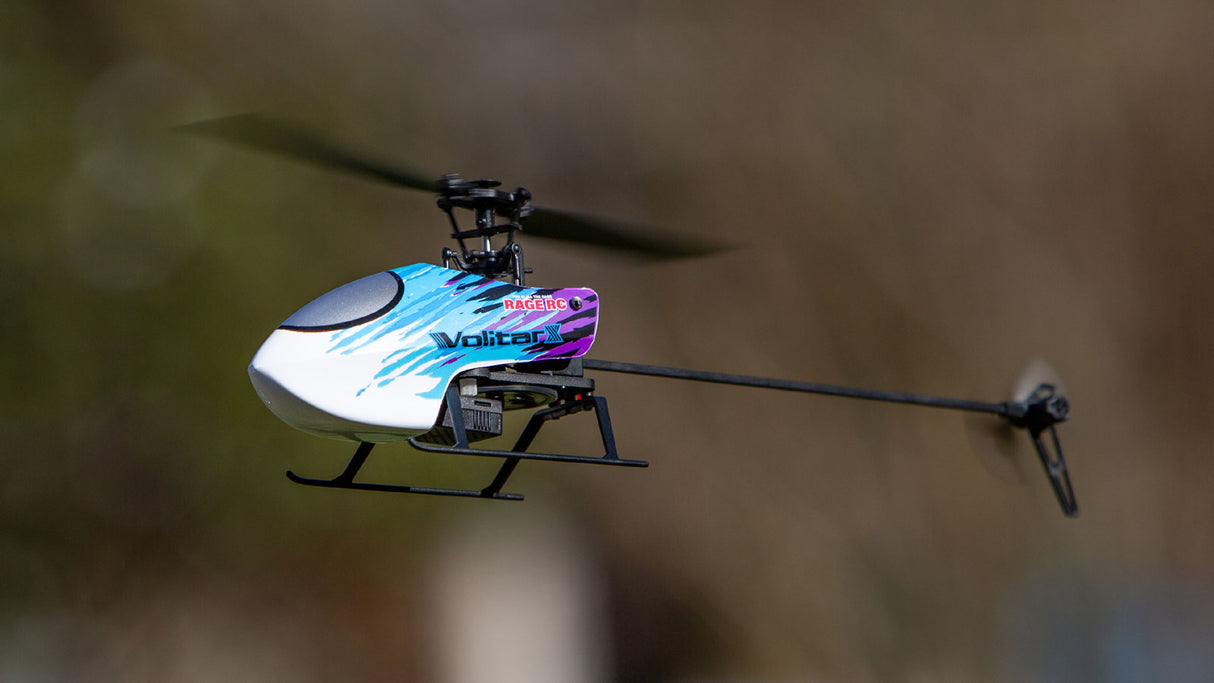 RAGE RC RGR6002 Volitar X RTF Micro Heli with Blue Canopy