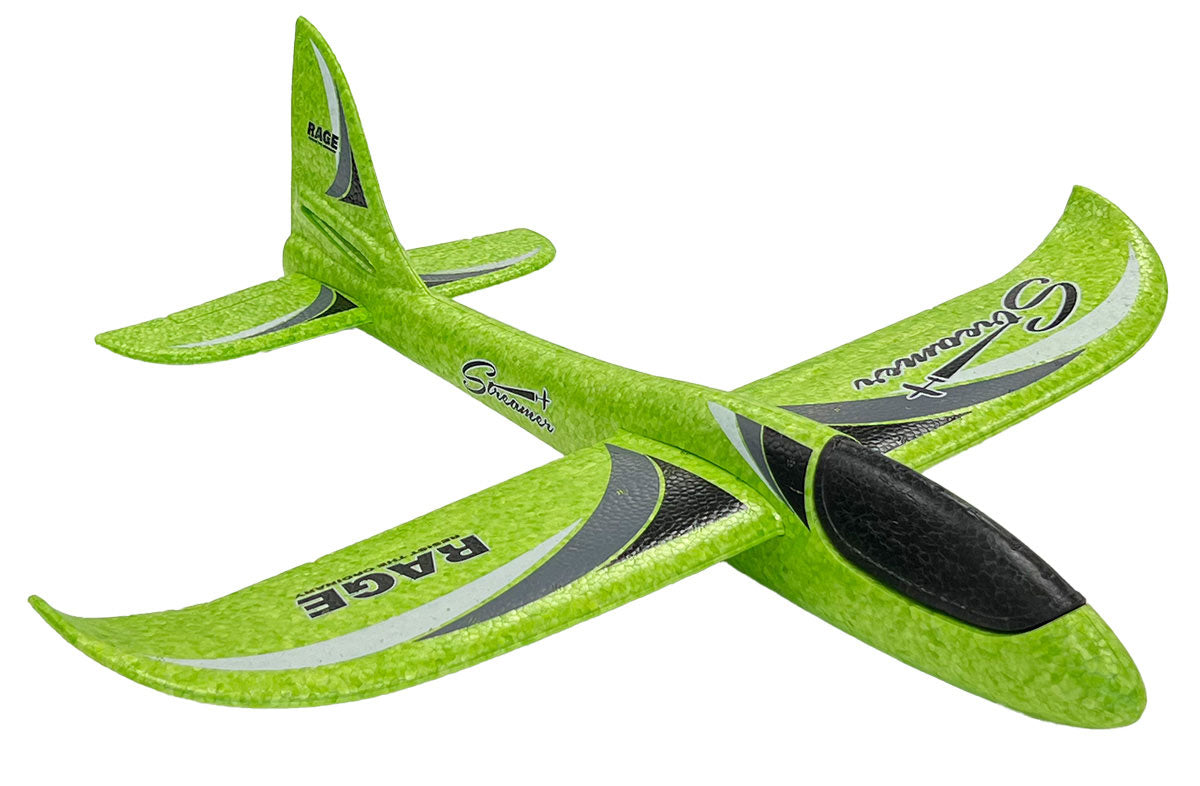 RAGE RC 9008 Streamer Hand Launch Glider, Green