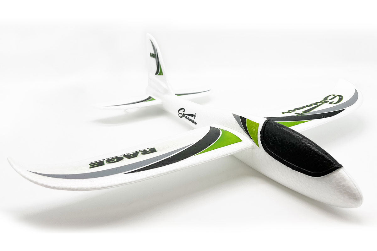 RAGE RC 9012 Streamer Hand Launch Glider, White