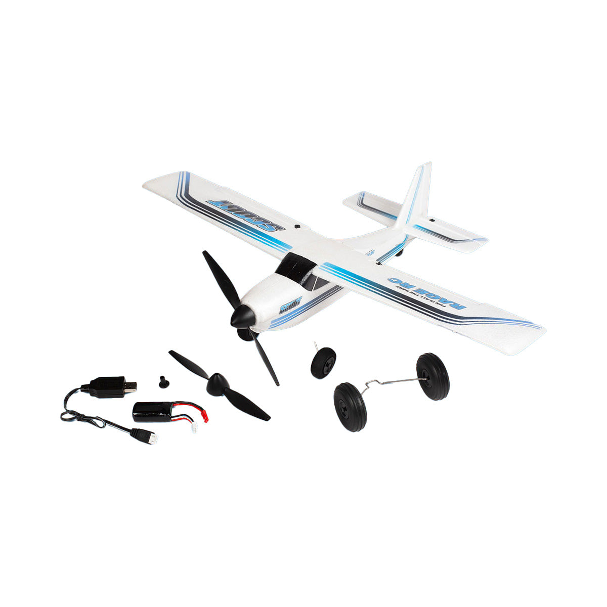 Rage R/C RGRA1605 Scout 500mm Brushless RFRT (Ready for Rage Transmitter) Sport Airplane with PASS System