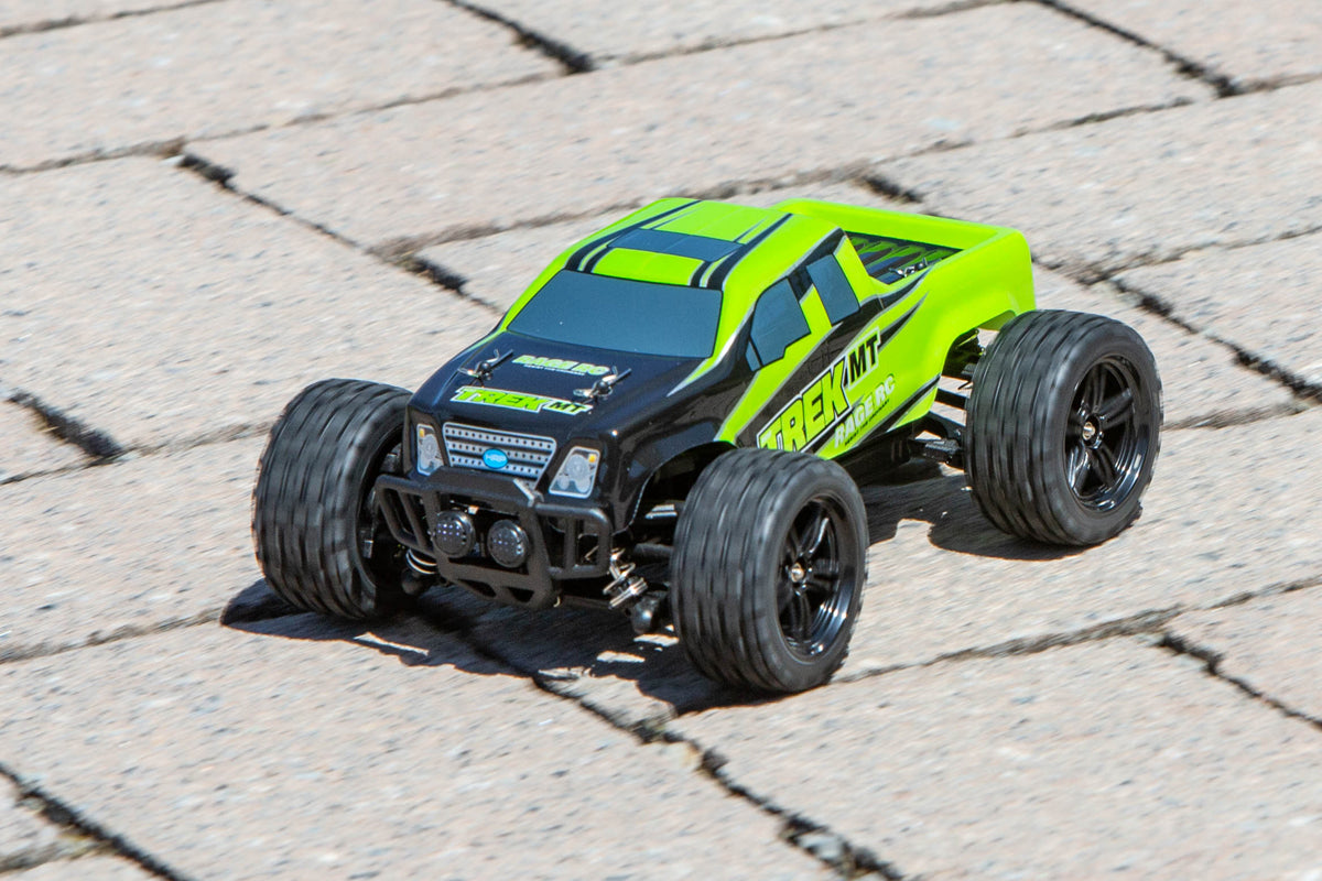 RAGE RC RGRC2490 Mini Trek MT 1/24 RTR Monster Truck Vert