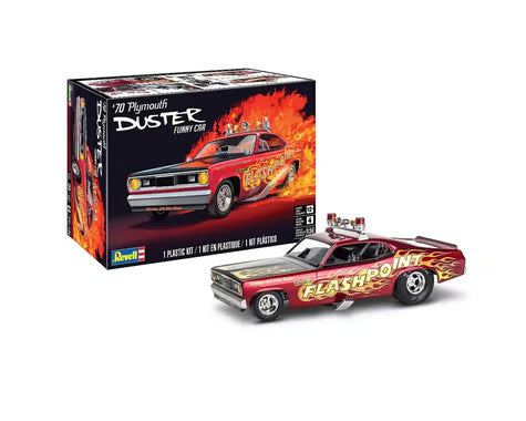 Revell RMX14528 1/24 1970 Plymouth Duster Funny Car Model Kit