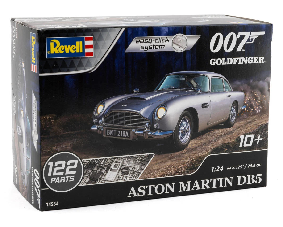Revell RMX14554 1/24 James Bond 1963 Aston Martin DB5 Plastic Model Kit