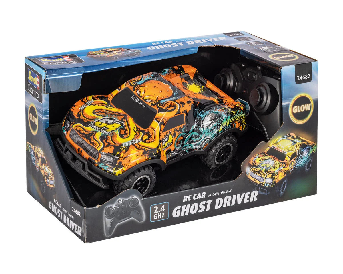 Revell Control Ghost Driver 1/22 Electric RTR RC Truck (Orange) w/2.4GHz Radio & AA Batteries