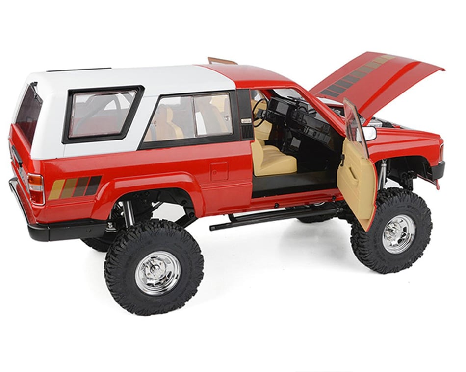 RC4WD Trail Finder 2 RTR 4WD 1/10 Scale Crawler Truck w/1985 Toyota 4Runner Hard Body Set