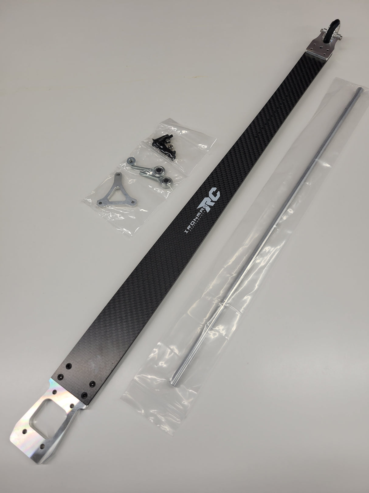 IRonManRc Limitless Infraction Felony 3k 4mm Carbon Fiber Wheelie Bar *DRAG BEAST*