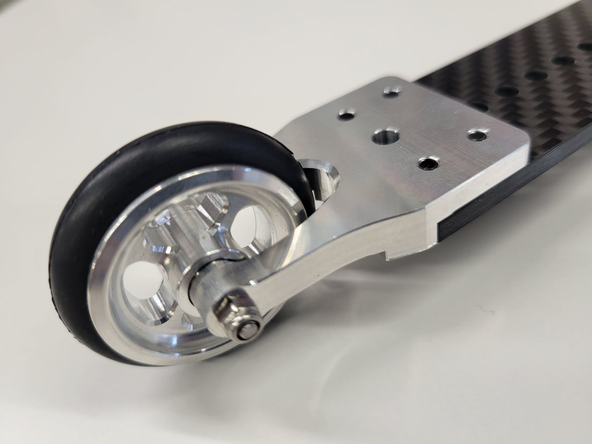 IRonManRc Limitless Infraction Felony 3k 4mm Carbon Fiber Wheelie Bar *DRAG BEAST*