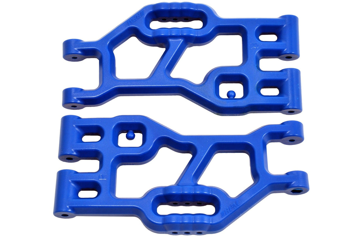 RPM 70195 Rear A-Arms for the Associated MT8 Blue