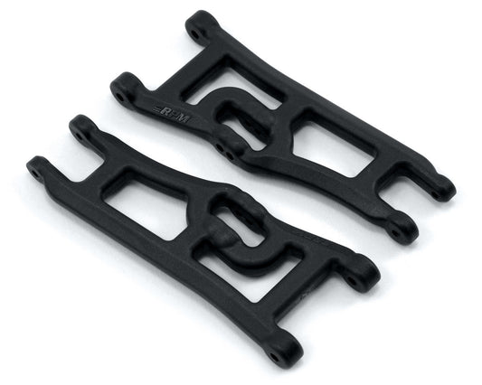 RPM 70662 Wide Front A-arms for the Traxxas e-Rustler & Stampede 2wd - Black