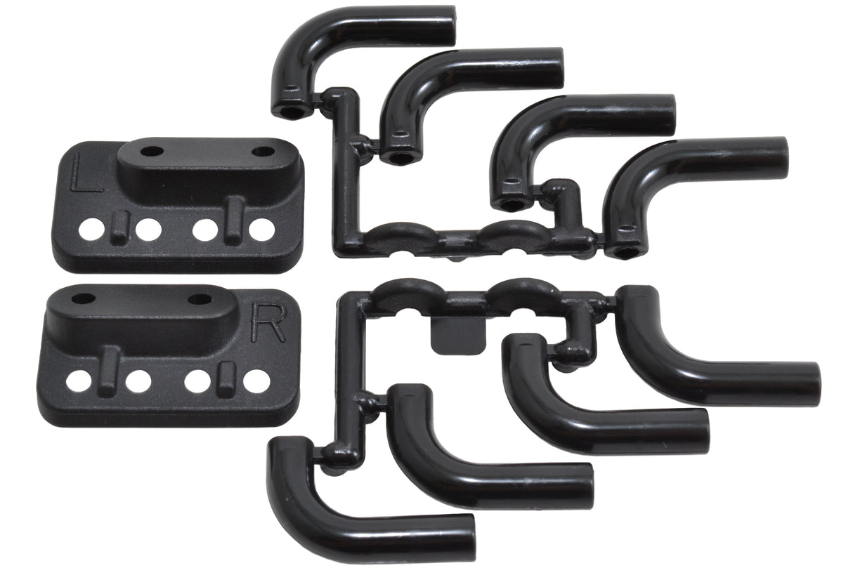 RPM 70852 Zoomies Mock Exhaust Headers Black