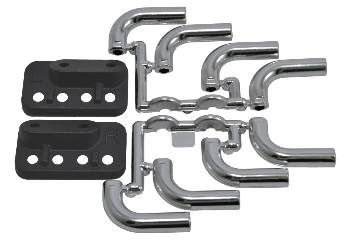 RPM RPM70853 Zoomies Mock Exhaust Headers (Chrome)