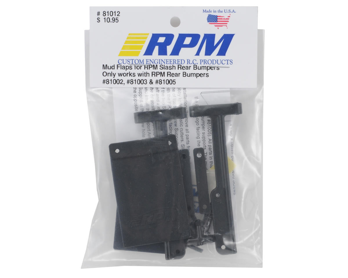 RPM Mud Flaps for Traxxas Slash (RPM Bumpers only)