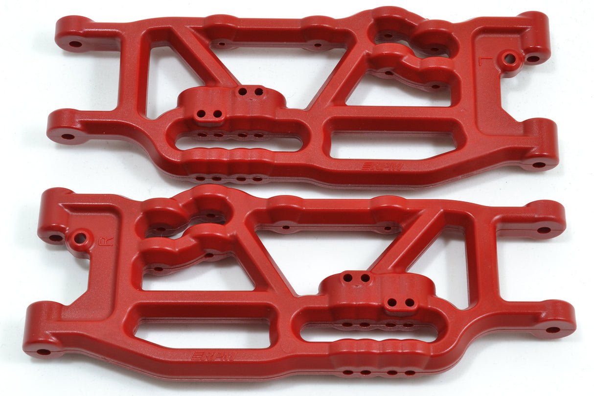 RPM 81729 Rear A-arms (Red) for V5 / EXB versions of 6S ARRMA