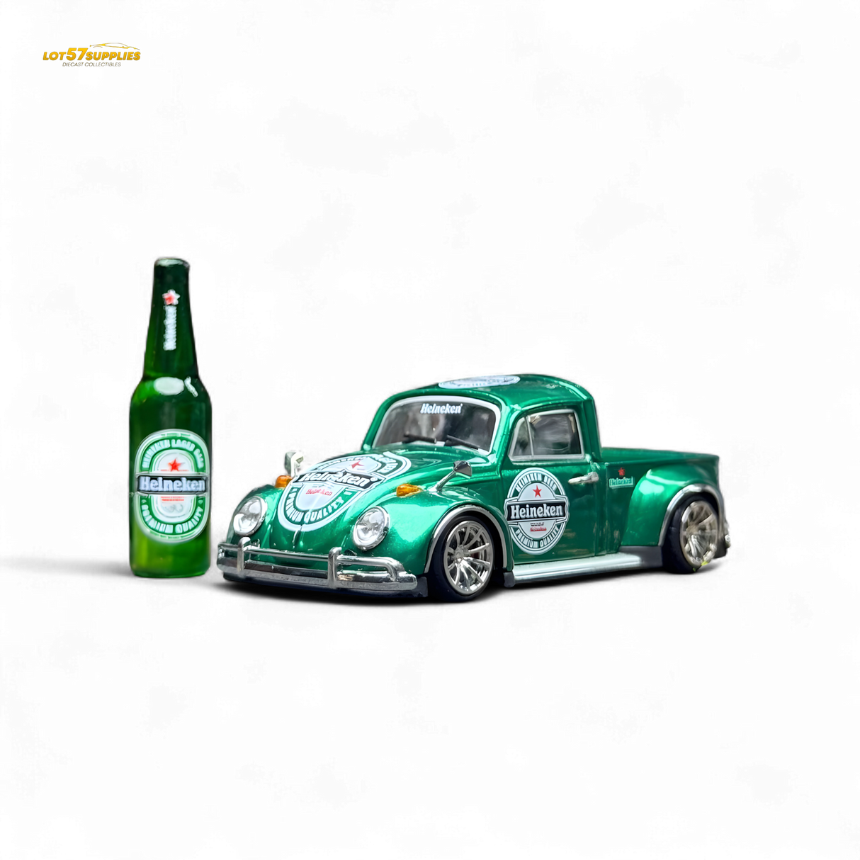 Liberty 64 VW Beetle Pickup Heineken Livery 1:64
