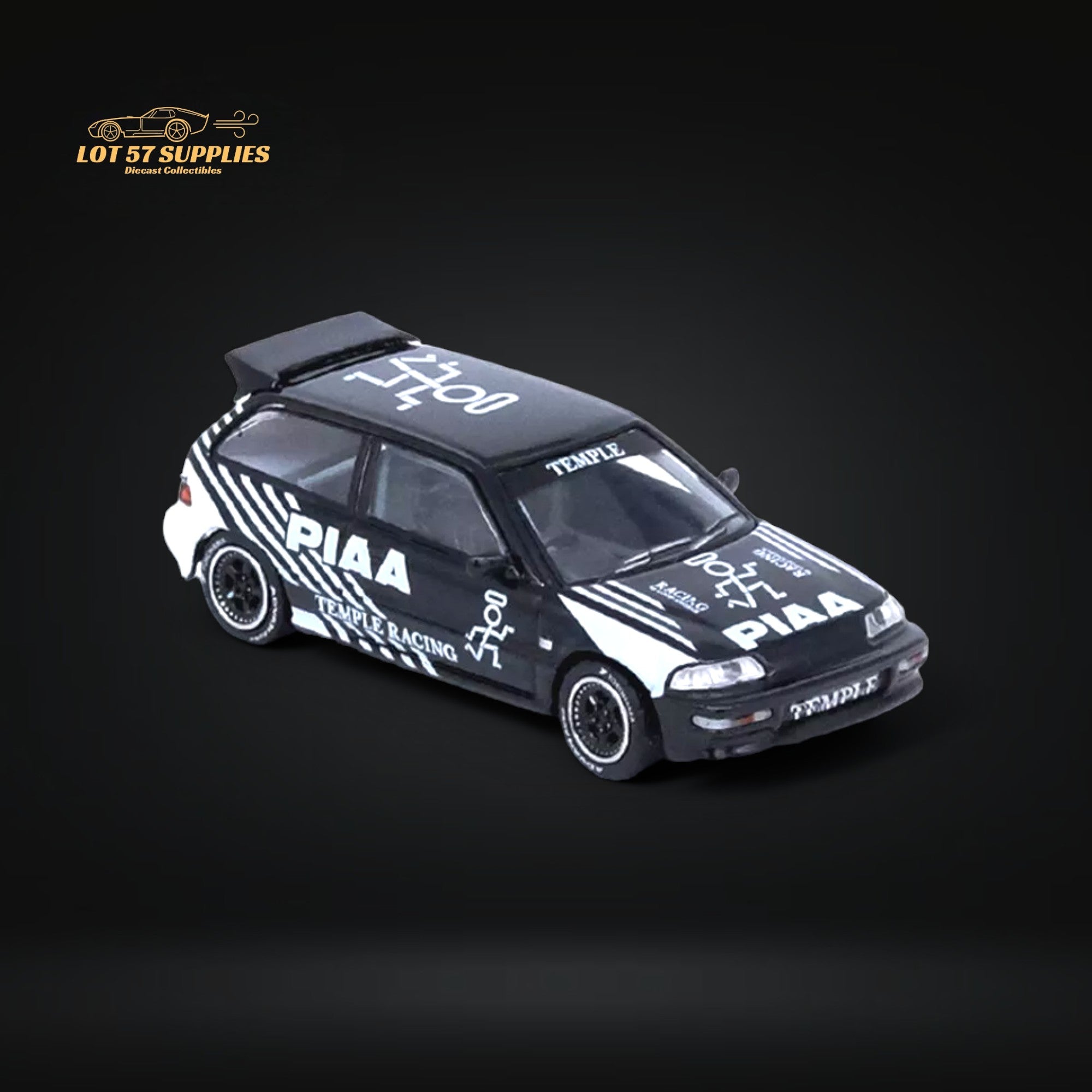 Inno64 Honda Civic EF9 Temple Racing 1:64 – Island Hobby Nut
