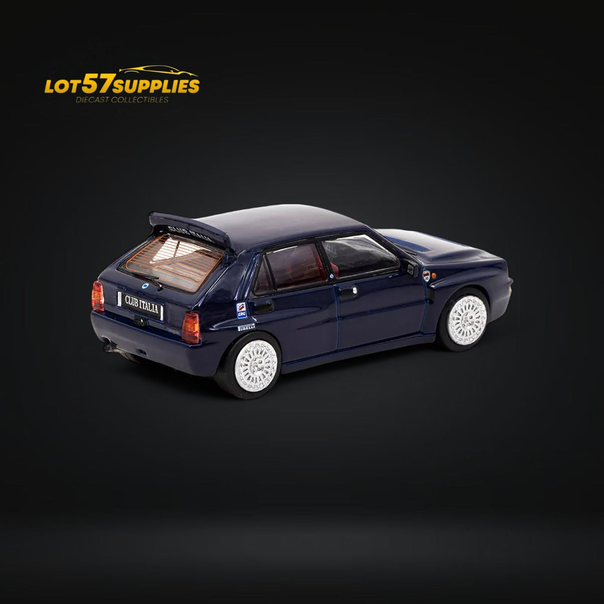 Tarmac Works Lancia Delta HF Integrale Dark Blue 1:64