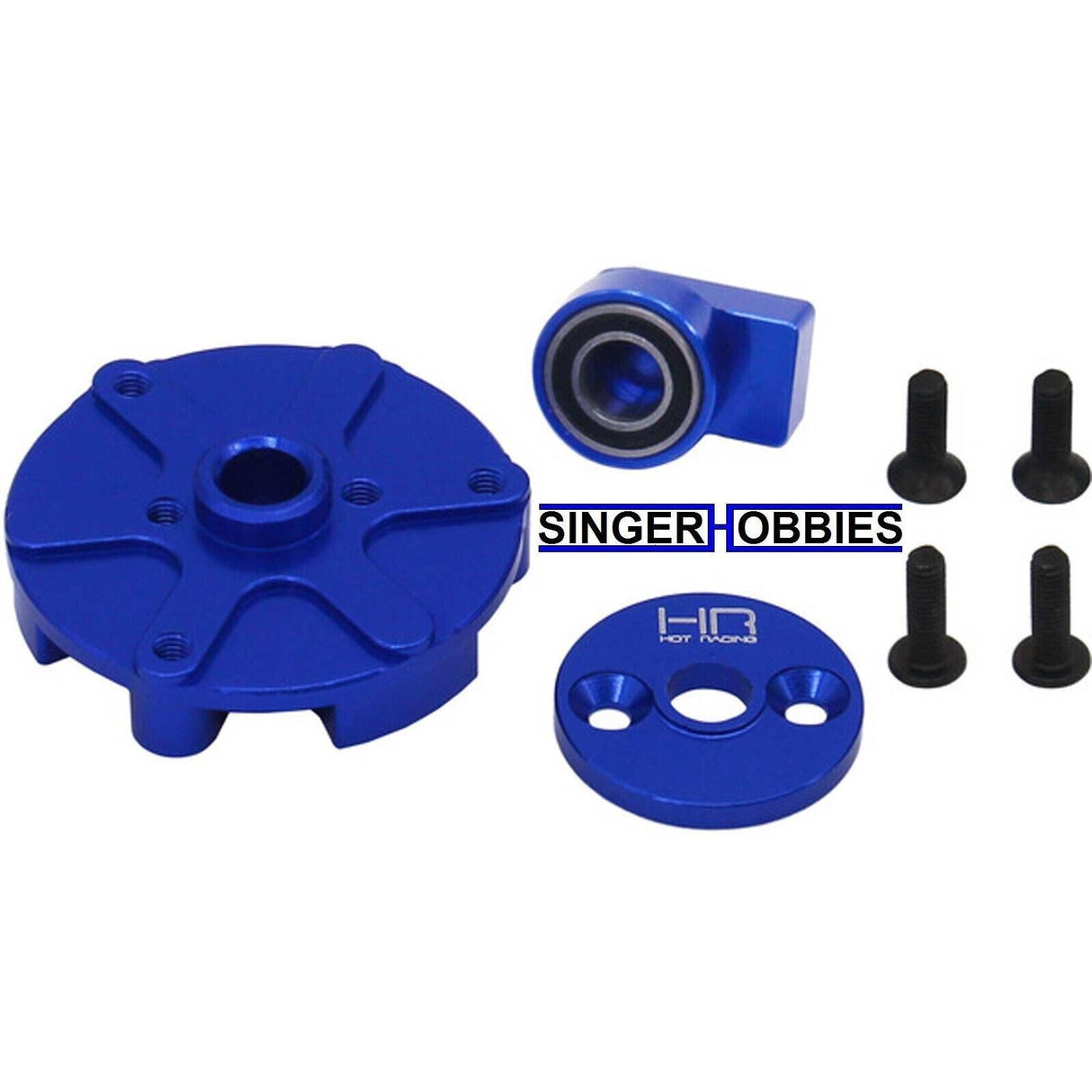 Hot Racing XMX25R06 Triple Support PowerUp Cush Drive Eliminator XMaxx Blue HH