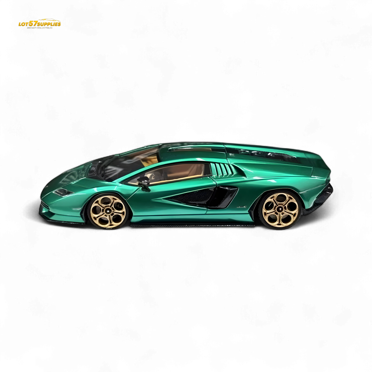 Fuelme Model Lamborghini Countach LPI 800-4 Verde Arbete 1:64