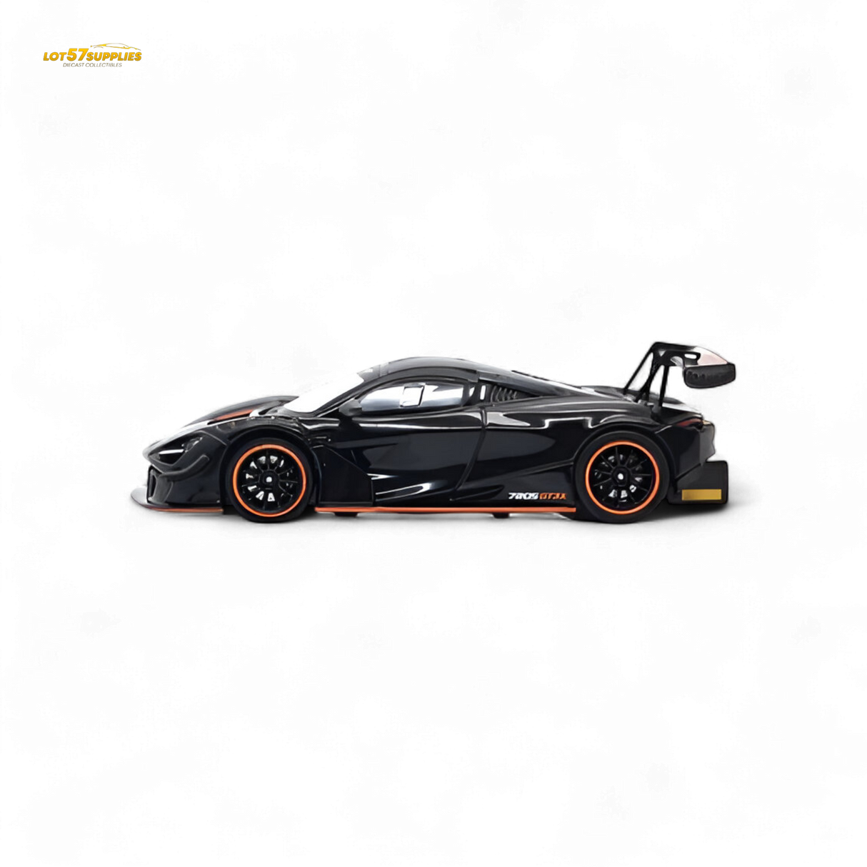 CM MODEL McLaren 720S GT3X Black 1:64