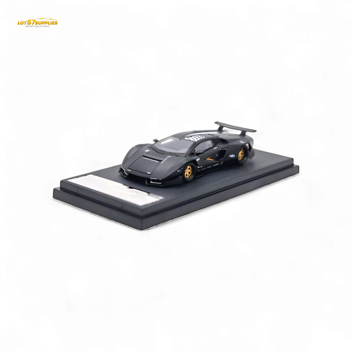 TimeMicro Countach Black 1:64