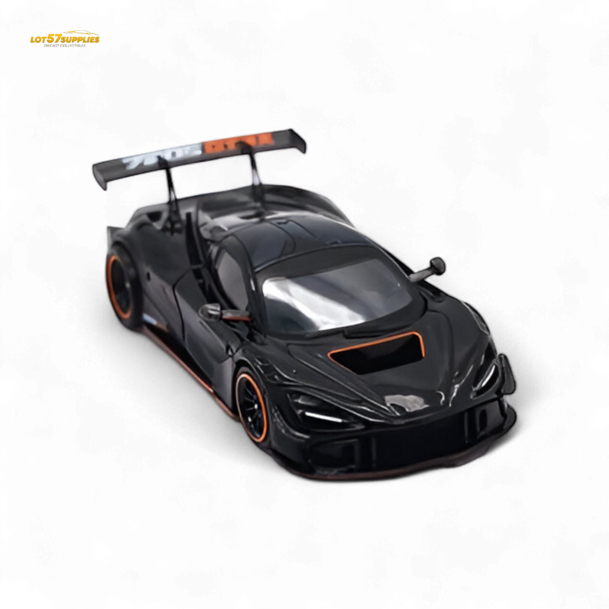 CM MODEL McLaren 720S GT3X Black 1:64