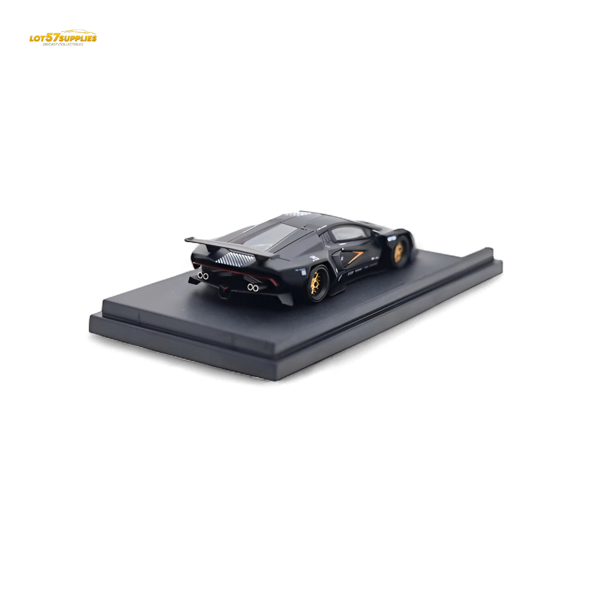 TimeMicro Countach Black 1:64