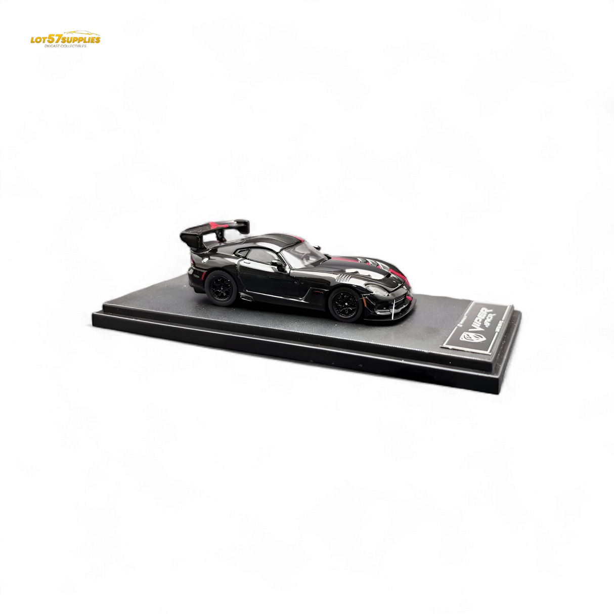 Hone Model Dodge Viper ACR Venom Black 1:64