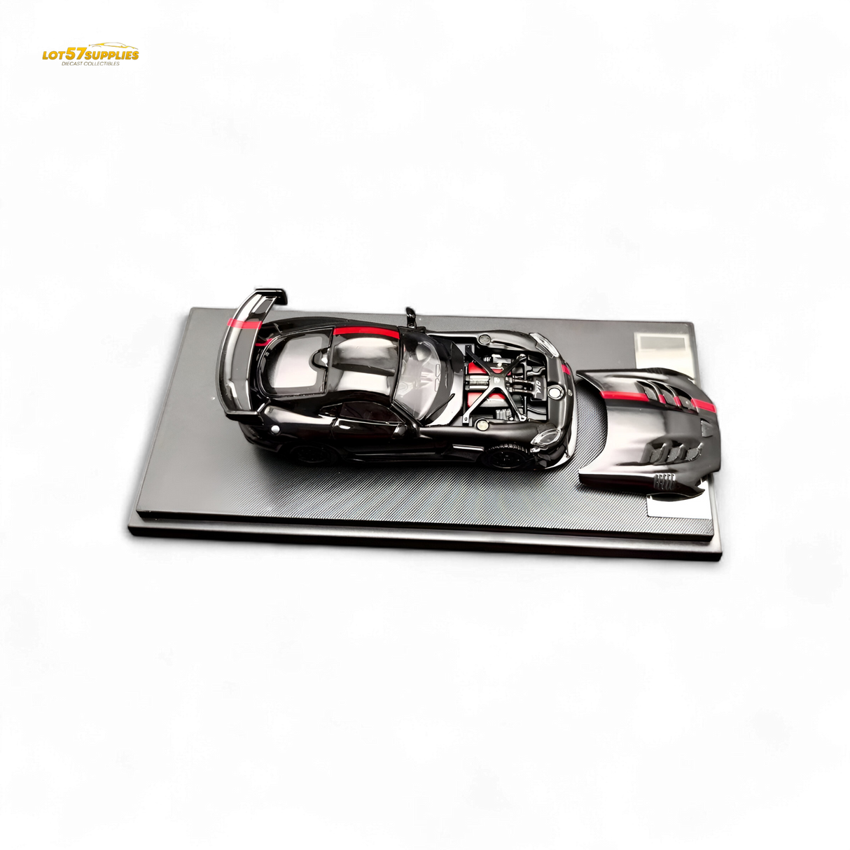 Hone Model Dodge Viper ACR Venom Black 1:64