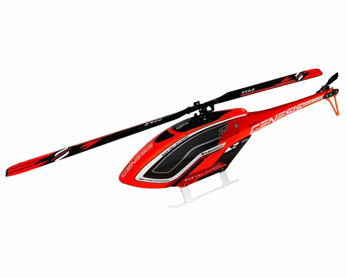 SAB Goblin SABSG425 Mini Genesis 420 Competition Electric Helicopter Kit (Orange) w/Blades