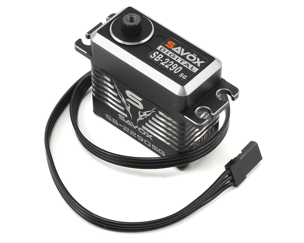 Savox Monster Torque Brushless Servo, Black Edition, 0.11sec / 972.1oz @ 8.4v