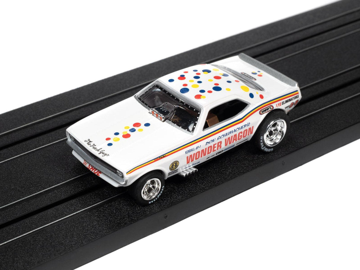 Auto World Don Schumacher Plymouth Barracuda Wonder Wagon Ho Slot Car SC369