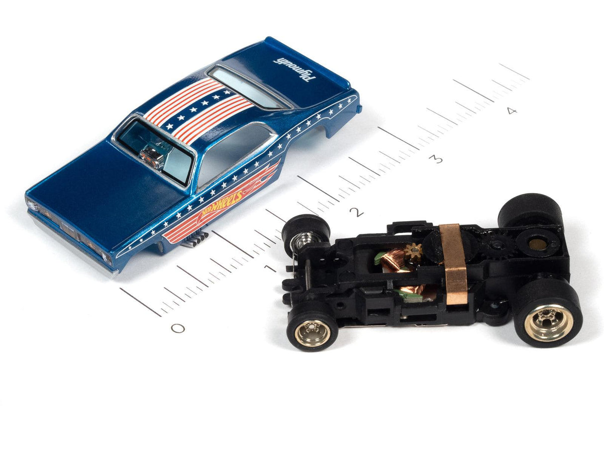 Auto World 1970 Plymouth Duster Funny Car Hot Wheels HO Slot Car SC382