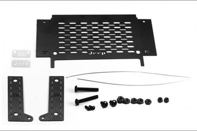 GPM RC CAR REAR SIDE WINDOW TOOL BOX AXIAL SCX10 III JEEP JL WRANGLER BLACK